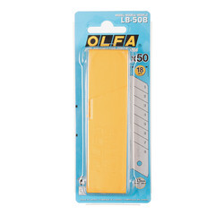Лезвие для ножа Olfa 18 мм прямое (50 шт.) - фото 2