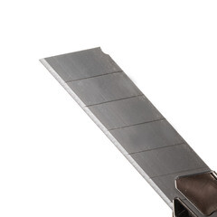 Нож строительный Hesler 25 мм с сегментированным лезвием пластиковый корпус с винтовым фиксатором - фото 6