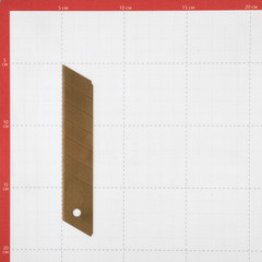 Лезвие для ножа Vira RAGE 25 мм прямое (5 шт.) титановое покрытие - фото 6