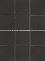 Изображение товара Мозаика Kerama Marazzi Агуста черная из керамогранита 400х300х7 мм квадрат (8 шт.=0,922 кв.м)