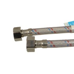 Подводка гибкая для воды ТР-сантехника 1/2 ВР(г) х 1/2 ВР(г) 80 см (21787) - фото 3