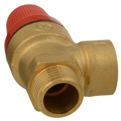 Клапан предохранительный Terma 1/2 НР(ш) х 1/2 ВР(г) 4 бар для систем отопления 120 °С KVs 0,5 (88089) - фото 3