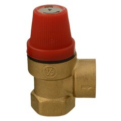 Клапан предохранительный Terma 1/2 ВР(г) х 1/2 ВР(г) 4 бар для систем отопления 120 °С KVs 0,5 (88085) - фото 5