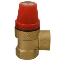 Клапан предохранительный Terma 1/2 ВР(г) х 1/2 ВР(г) 3 бар для систем отопления 120 °С KVs 0,5 (88084) - фото 4