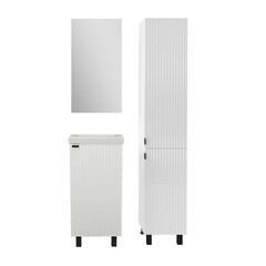 Тумба под раковину АСБ-Мебель Дора 40 см напольная белая (9968) - фото 4