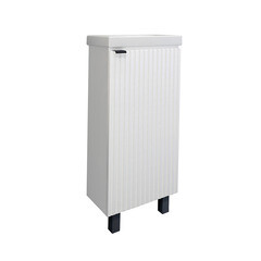 Изображение товара Тумба под раковину АСБ-Мебель Дора 40 см напольная белая (9968)