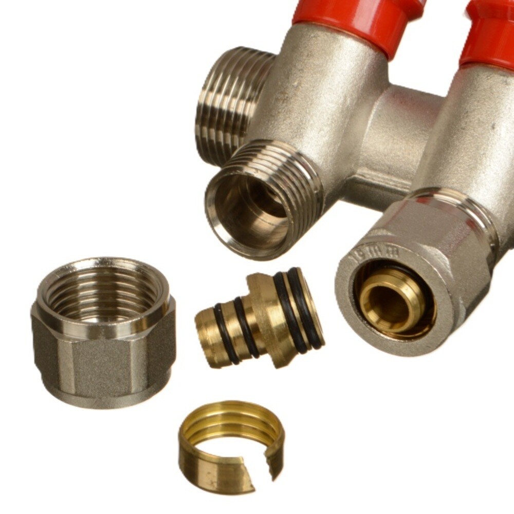 

Коллектор Terma 3/4 ВР(г) х 3 выхода 16 обж(ц) х 3/4 НР(ш) регулируемый (89365)