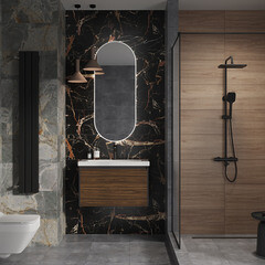 Плитка облицовочная Lavelly Eterno Albero коричневая 598x298x8,5 мм (8 шт.=1,425 кв.м) - фото 16