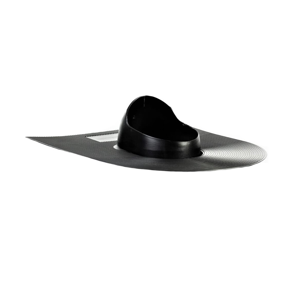 Проходной элемент Поливент для кровли из гибкой черепицы черный RAL 9005