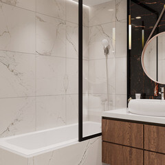 Керамогранит Lavelly Calacatta Palace белый карвинг 600х600х8,2 мм (4 шт.=1,44 кв.м) - фото 2