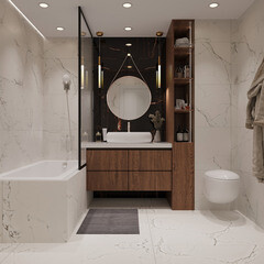 Керамогранит Lavelly Marble Nero черный полированный 600х600х8,2 мм (4 шт.=1,44 кв.м) - фото 2