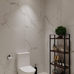 Керамогранит Lavelly Calacatta Palace белый карвинг 1600х800х8,8 мм (2 шт.=2,56 кв.м) - фото 2