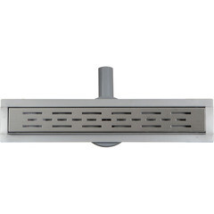 Лоток душевой Terma Лайн с комбинированным затвором 700х70 мм d40/50 мм решетка из нержавеющей стали (31614) - фото 1