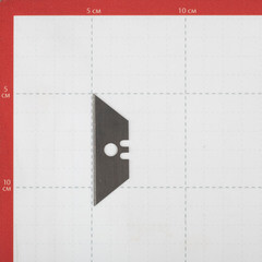 Лезвие для ножа Hesler 19 мм трапеция (10 шт.) пластиковый корпус ножа - фото 2