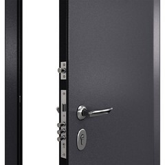 Дверь входная Torex Элегант Лайт правая букле графит - дуб белый матовый 950х2050 мм - фото 4