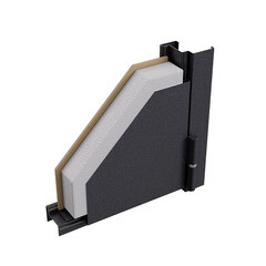 Дверь входная Torex Элегант Лайт правая букле графит - дуб белый матовый 950х2050 мм - фото 2