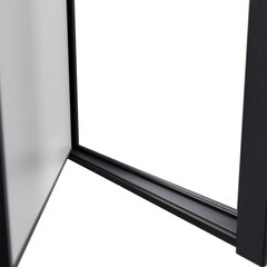 Дверь входная Torex Элегант Лайт левая букле графит - дуб белый матовый 950х2050 мм - фото 11