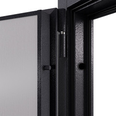 Дверь входная Torex Элегант Лайт левая букле графит - дуб белый матовый 950х2050 мм - фото 9