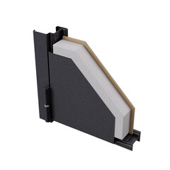 Дверь входная Torex Элегант Лайт левая букле графит - дуб белый матовый 950х2050 мм - фото 2