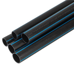 Труба ПНД ПЭ-100 для систем водоснабжения Технопласт d40 SDR17 черная - фото 2