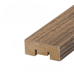 Изображение товара Декоративная рейка МДФ 50х16х2700 мм грецкий орех Стильный Дом