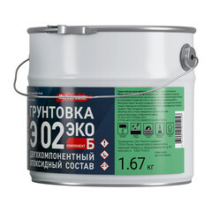 Грунт эпоксидный для полимерных полов Universum Э 02 Эко двухкомпонентный 3,33 кг + 1,67 кг - фото 3