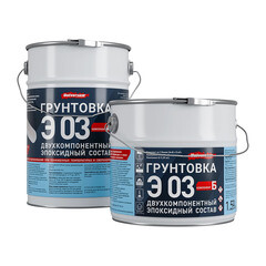 Изображение товара Грунт эпоксидный для полимерных полов Universum Э 03 двухкомпонентный 3,41 кг + 1,59 кг