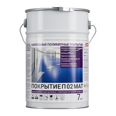 Изображение товара Защитное покрытие полиуретановое Universum П 02 матовое серое 7 кг