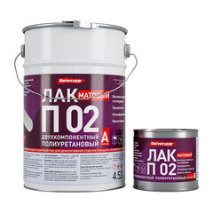 Изображение товара Лак полиуретановый для полимерных полов Universum П 02 двухкомпонентный бесцветный 4,53 кг + 0,47 кг