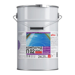 Пол полиуретановый Universum П 02 Эласт двухкомпонентный серый 24,25 кг + 3,75 кг - фото 7