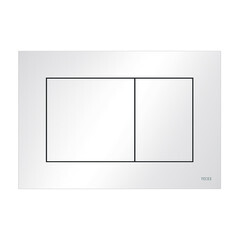 Инсталляция Tece base 2.0 для подвесного унитаза с кнопкой белой со звукоизоляцией (9400413) - фото 6