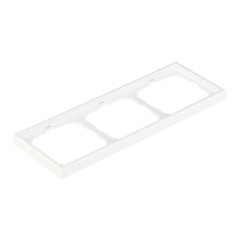 Рамка Systeme Electric ArtGallery трехместная белая (GAL000103) - фото 3