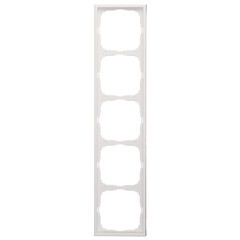 Рамка Systeme Electric ArtGallery пятиместная белая (GAL000105) - фото 2