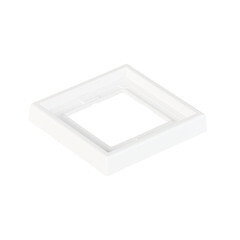 Рамка Systeme Electric ArtGallery одноместная белая (GAL440101) - фото 2