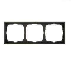 Изображение товара Рамка Systeme Electric ArtGallery трехместная карбон (GAL001003)