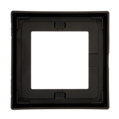 Рамка Systeme Electric ArtGallery одноместная карбон (GAL441001) - фото 4