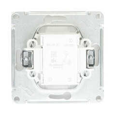 Переключатель Systeme Electric ArtGallery одноклавишный встраиваемый белый (GAL000161) - фото 3