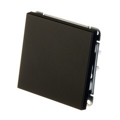 Выключатель Systeme Electric ArtGallery одноклавишный встраиваемый карбон (GAL001011) - фото 2