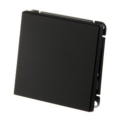 Переключатель Systeme Electric ArtGallery одноклавишный встраиваемый карбон (GAL001061) - фото 3