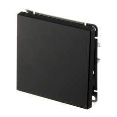 Переключатель Systeme Electric ArtGallery одноклавишный встраиваемый карбон (GAL001071) - фото 2