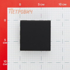 Вывод кабеля Systeme Electric ArtGallery встраиваемый карбон (GAL001099) - фото 5