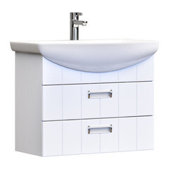 Изображение товара Тумба под раковину Vigo Diana 60 см подвесная белая (tp.DIA.BAL.60.2Y)