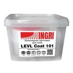 Грунт эпоксидный для полимерных полов Levl Coat 101 двухкомпонентный 5,26 кг + 2,74 кг - фото 2