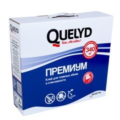 Клей для стеклообоев Quelyd Premium 340 кв.м 2,8 кг - фото 2