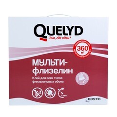 Клей для флизелиновых обоев Quelyd Мульти-флизелин 2,2 кг - фото 1