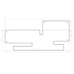 Коробка дверная телескопическая Классико-72 70х32х2070 мм полипропилен alaska (2,5 шт.) - фото 2