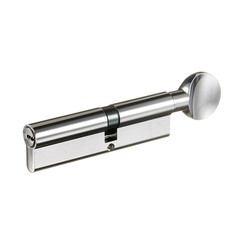 Цилиндр Palidore 110 60/50С мм ключ/вертушка хром - фото 1