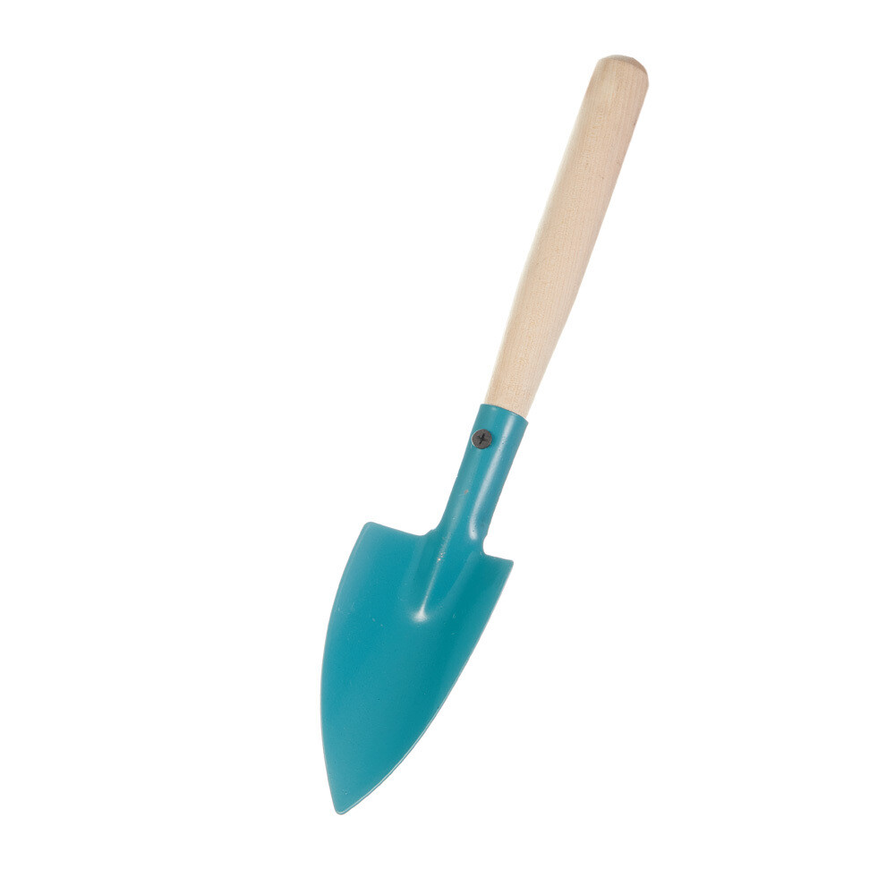 Совок посадочный (00-00000530) малый с деревянной ручкой