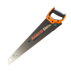 Изображение товара Ножовка по дереву Bahco 550 мм 7 зуб/дюйм 3d средний зуб