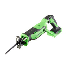 Изображение товара Пила сабельная аккумуляторная Greenworks GPT-BLRS-1 24 В без АКБ и ЗУ (1200607)